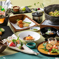 夕食懐石 梅「懐石：鼓（つづみ）」